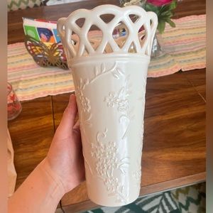 Vintage Cream Vase